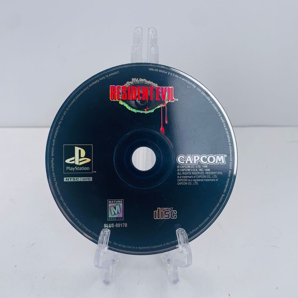 Resident Evil 1 PS1 (Sony PlayStation, 1996) Classic Survival Horror Game